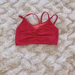 Hot Pink Net 5 Dance Top Size: Adult Small